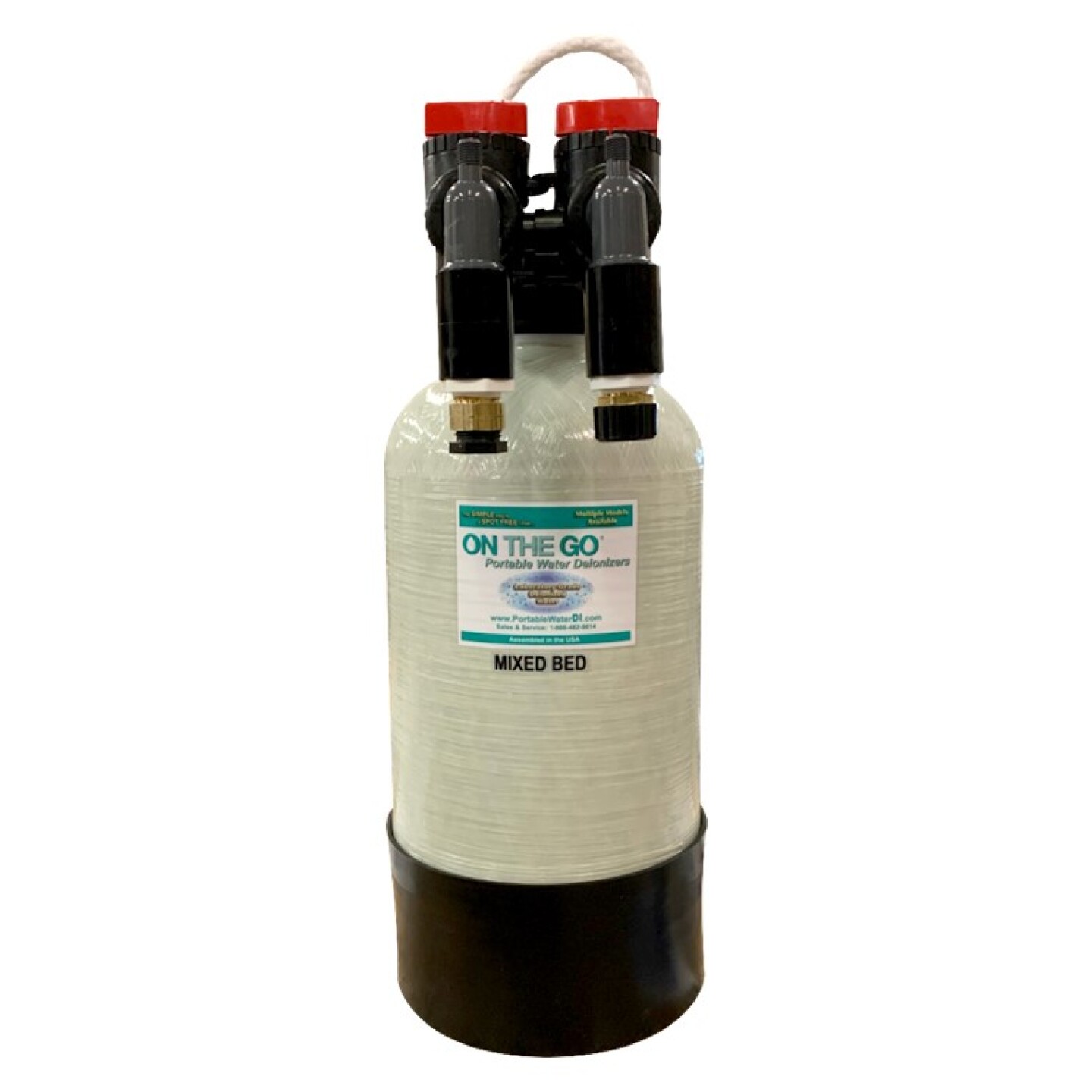 Portable Water Softener, Double Standard